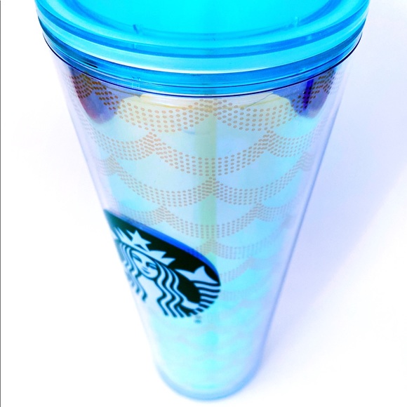 Starbucks Iridescent Mermaid Tumbler Cup 24 Fl Oz - Picture 4 of 6